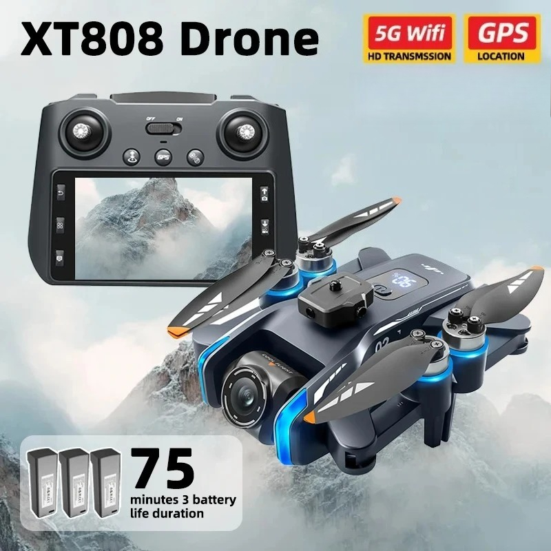 Drone Surveying - Drone XT808 Pro MAX original, 4K