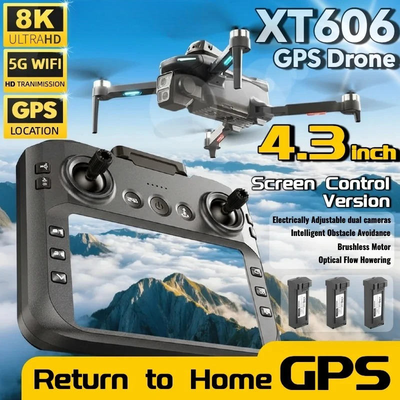 Drone Surveying - Meilleure Offre Drone XT606 MAX GPS