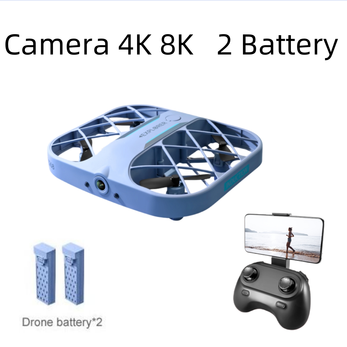 Drone Lidar - Drone RC JJRC H107 FPV avec