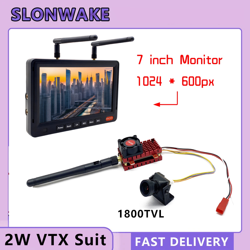SLONWAKE 5.8G 2W VTX FPV 1800T - Drone Aerial Photography avis et prix