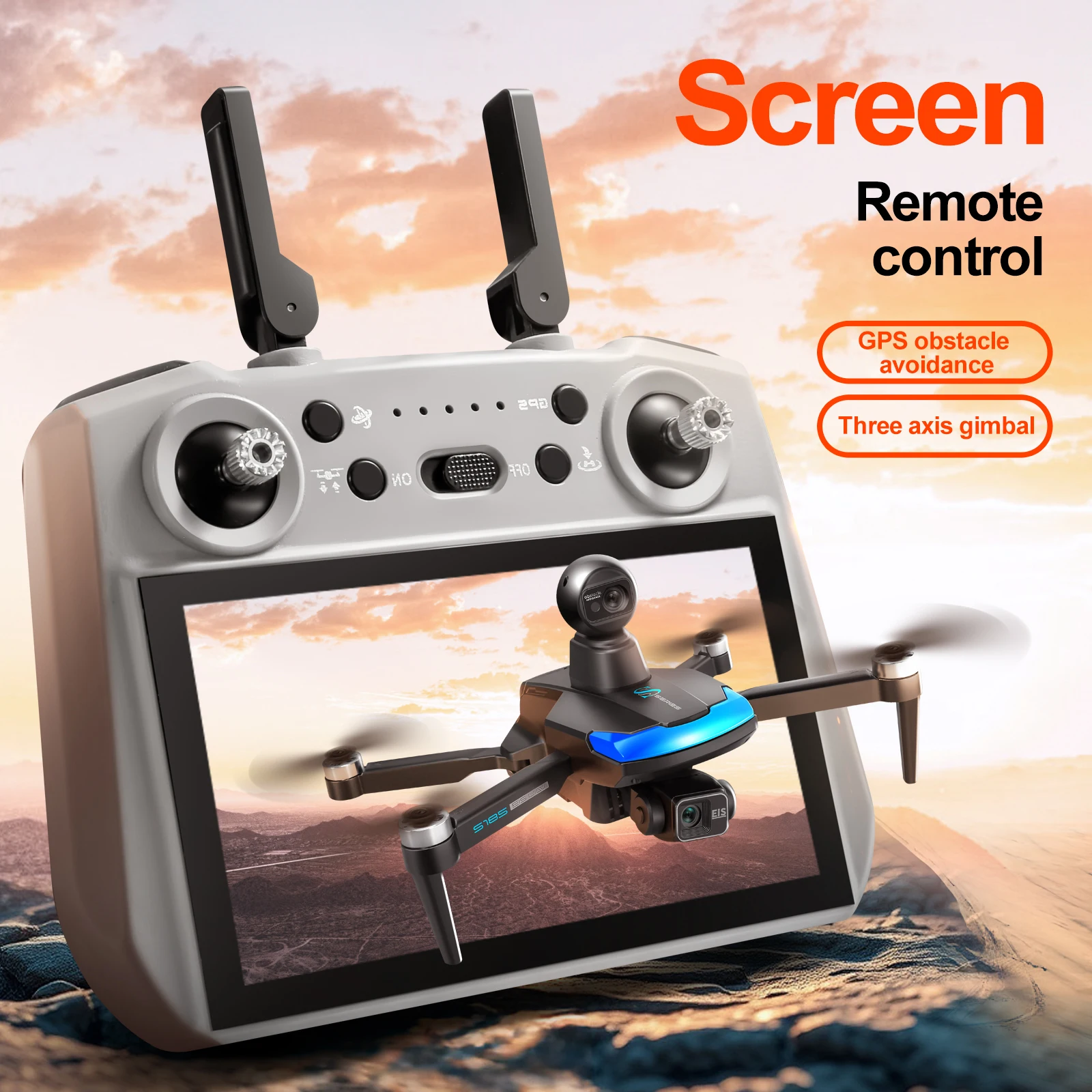 Drone professionnel S185 2.7K  - Drone Surveying avis et prix