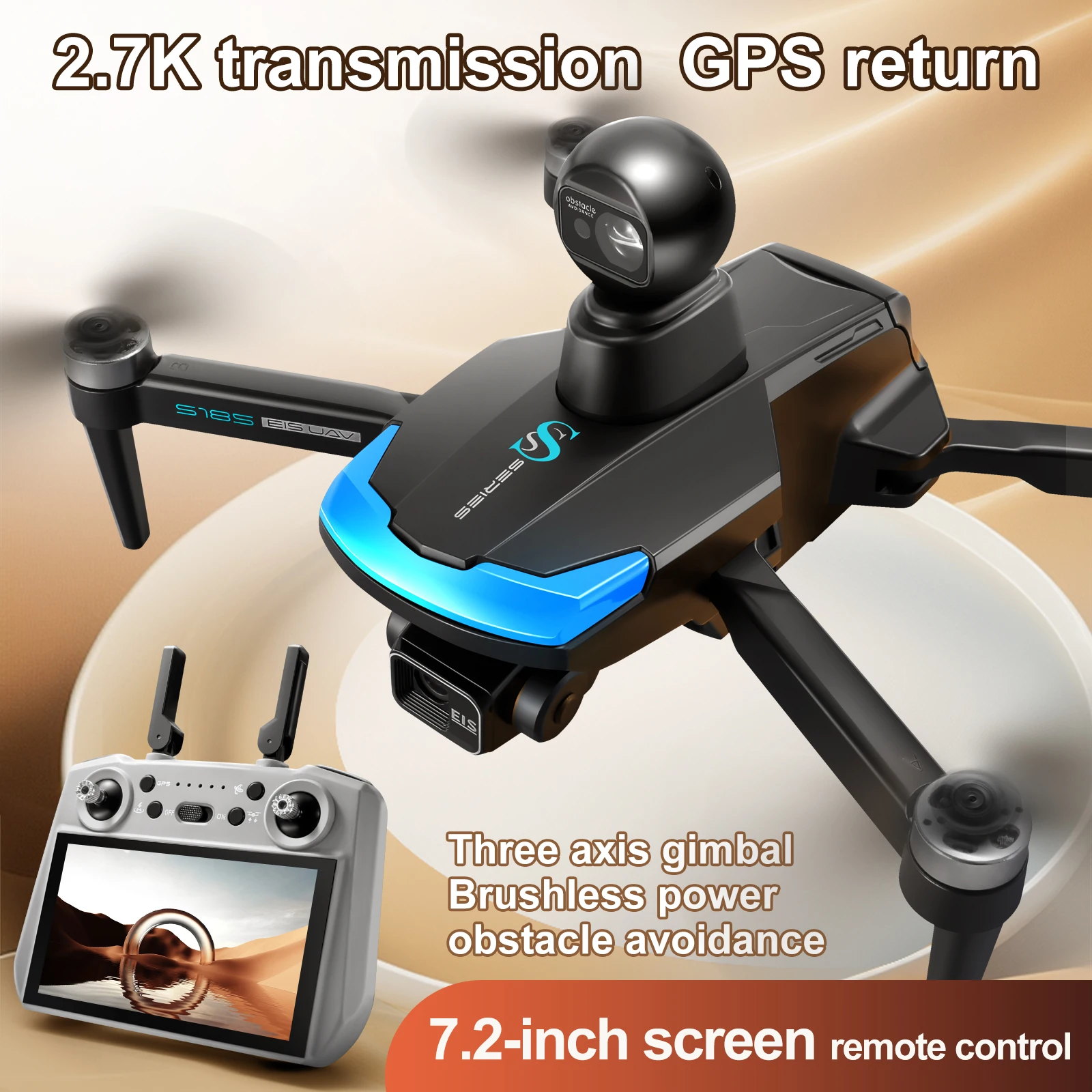 Drone professionnel S185 2.7K  - Drone Surveying avis et prix