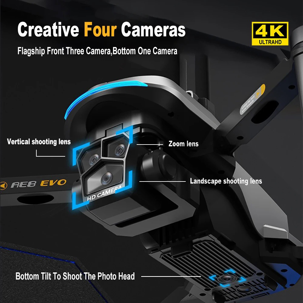 Drone AE8 EVO GPS 8K Professio - Drone Surveying avis et prix